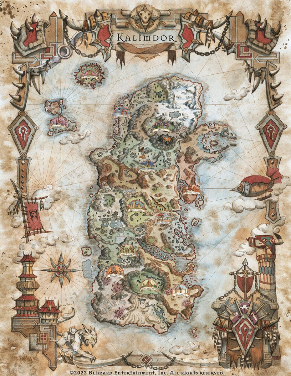 Capitolo 146: Guerra totale, lo scenario a Kalimdor