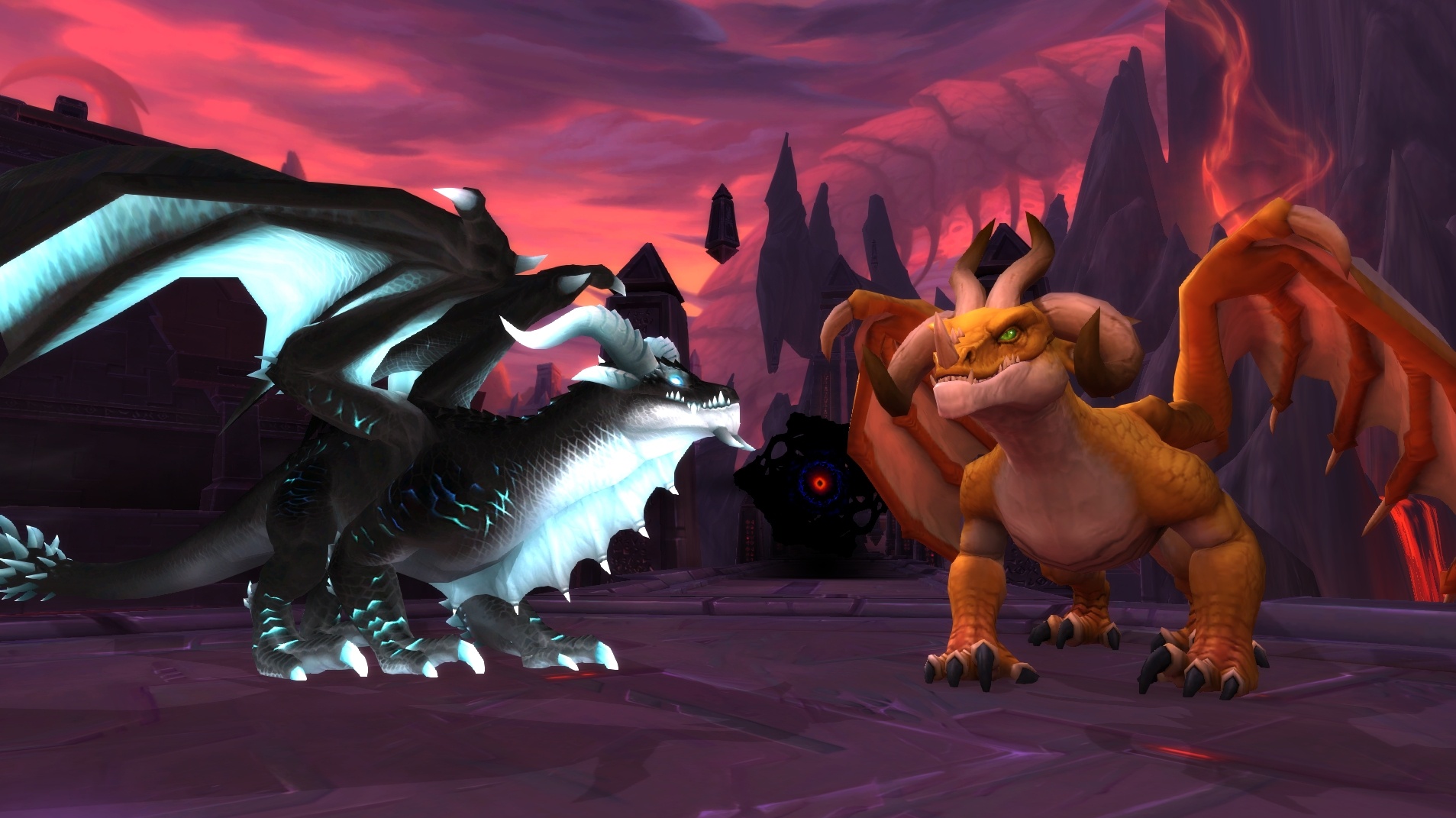 Eternus e Chromie in Dragonflight